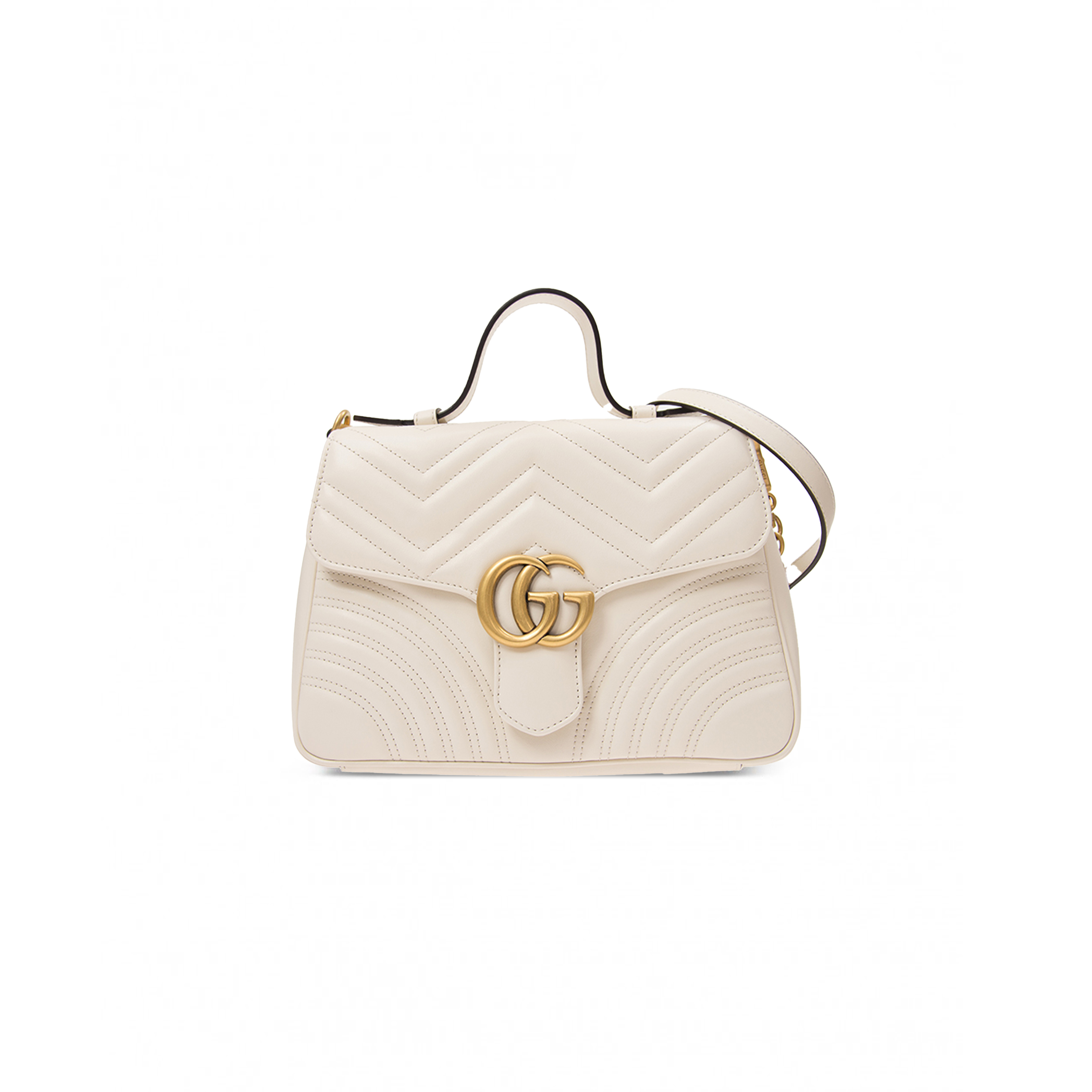 GUCCI GG MARMONT MEDIUM TOP HANDLE BAG ‎‎‎498110DTD1T9022 (27*19*10.5cm)